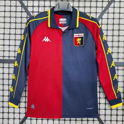25-26 Genoa Long Sleeve Kit  Football Jersey 1:1 Thai Quality